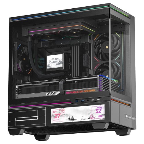 Кулер для корпуса Thermalright TL-UB24 Black купить в Украине: Киев, Днепр, Харьков, Одесса  | Проверка совместимости, низкая цена, отзывы, характеристики от TELEMART фото