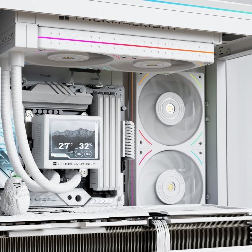 Кулер для корпуса Thermalright TL-UB24 White купить в Украине: Киев, Днепр, Харьков, Одесса  | Проверка совместимости, низкая цена, отзывы, характеристики от TELEMART фото