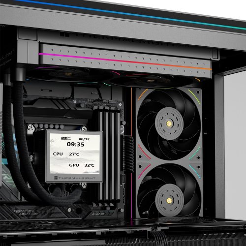 Кулер для корпуса Thermalright TL-UB24R Black купить в Украине: Киев, Днепр, Харьков, Одесса  | Проверка совместимости, низкая цена, отзывы, характеристики от TELEMART фото