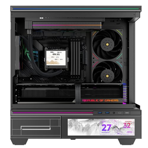 Кулер для корпуса Thermalright TL-UB24R Black купить в Украине: Киев, Днепр, Харьков, Одесса  | Проверка совместимости, низкая цена, отзывы, характеристики от TELEMART фото