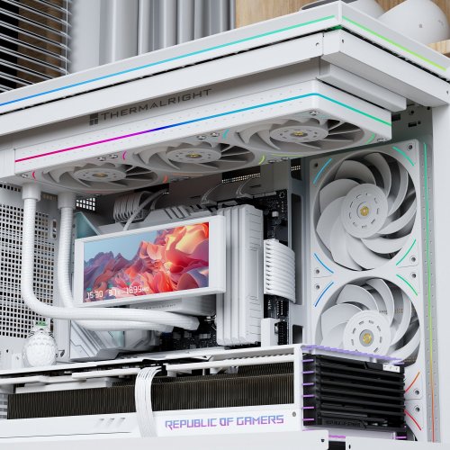 Кулер для корпуса Thermalright TL-UB36R White купить в Украине: Киев, Днепр, Харьков, Одесса  | Проверка совместимости, низкая цена, отзывы, характеристики от TELEMART фото