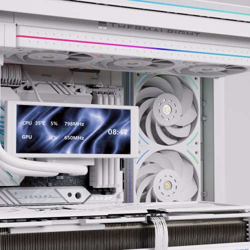 Кулер для корпуса Thermalright TL-UB36R White купить в Украине: Киев, Днепр, Харьков, Одесса  | Проверка совместимости, низкая цена, отзывы, характеристики от TELEMART фото