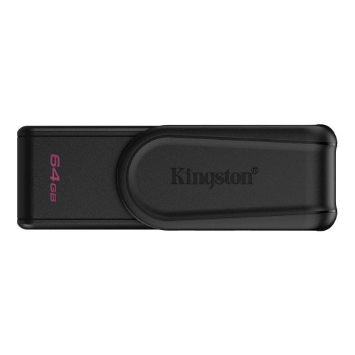 Накопичувач Kingston DataTraveler Exodia S 64GB USB 3.2 Gen 1 (DTXS/64GB) Black купити в Україні: Київ, Львів, Хмельницький, Тернопіль, Івано-Франківськ | Низька ціна, відгуки, характеристики від TELEMART фото