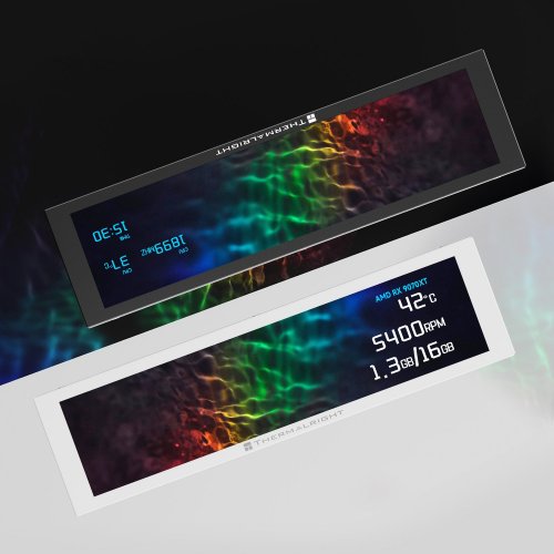 Екран Thermalright Trofeo Vision 9.16" LCD White купити в Україні: Київ, Львів, Хмельницький, Тернопіль, Івано-Франківськ | Низька ціна, відгуки, характеристики від TELEMART фото
