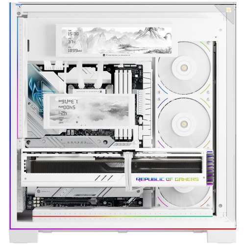 Екран Thermalright Trofeo Vision 9.16" LCD White купити в Україні: Київ, Львів, Хмельницький, Тернопіль, Івано-Франківськ | Низька ціна, відгуки, характеристики від TELEMART фото