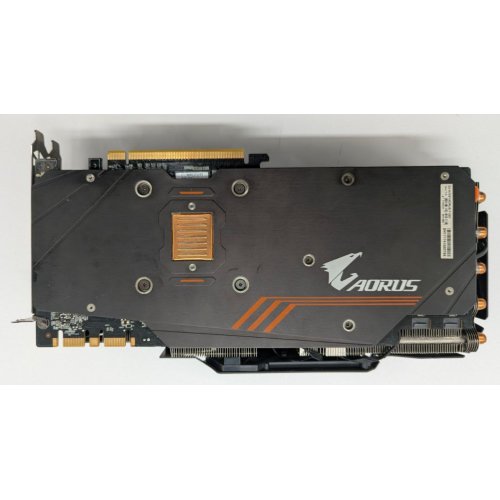 Відеокарта Gigabyte GeForce GTX 1080 TI AORUS 11264MB (GV-N108TAORUS-11GD) (Відновлено продавцем, 846294) купити в Україні: Київ, Львів, Хмельницький, Тернопіль, Івано-Франківськ | Перевірка сумісності, низька ціна, відгуки, характеристики від TELEMART фото
