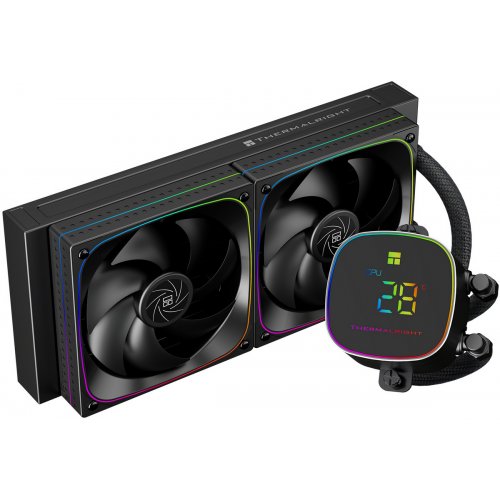 Готова СВО Thermalright Frozen Horizon 240 Digital ARGB Black купити в Україні: Київ, Львів, Хмельницький, Тернопіль, Івано-Франківськ | Перевірка сумісності, низька ціна, відгуки, характеристики від TELEMART фото