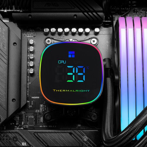 Готова СВО Thermalright Frozen Horizon 240 Digital ARGB Black купити в Україні: Київ, Львів, Хмельницький, Тернопіль, Івано-Франківськ | Перевірка сумісності, низька ціна, відгуки, характеристики від TELEMART фото