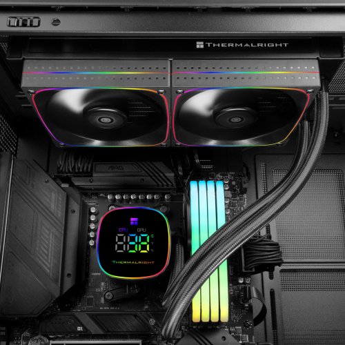 Готова СВО Thermalright Frozen Horizon 240 Digital ARGB Black купити в Україні: Київ, Львів, Хмельницький, Тернопіль, Івано-Франківськ | Перевірка сумісності, низька ціна, відгуки, характеристики від TELEMART фото