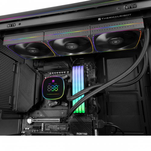 Готовая СВО Thermalright Frozen Horizon 360 Digital ARGB Black купить в Украине: Киев, Днепр, Харьков, Одесса  | Проверка совместимости, низкая цена, отзывы, характеристики от TELEMART фото