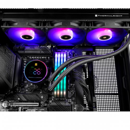 Готова СВО Thermalright Frozen Magic 360 Digital ARGB Black купити в Україні: Київ, Львів, Хмельницький, Тернопіль, Івано-Франківськ | Перевірка сумісності, низька ціна, відгуки, характеристики від TELEMART фото