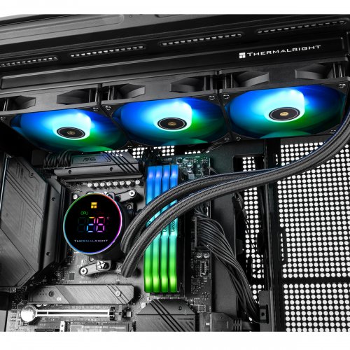 Готова СВО Thermalright Frozen Magic 360 Digital ARGB Black купити в Україні: Київ, Львів, Хмельницький, Тернопіль, Івано-Франківськ | Перевірка сумісності, низька ціна, відгуки, характеристики від TELEMART фото