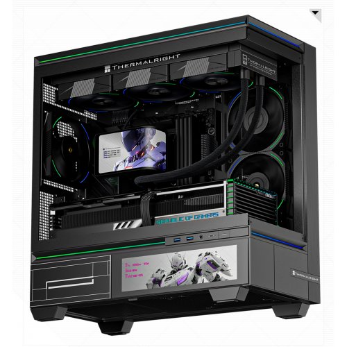 Готовая СВО Thermalright Wonder Vision 360 Turbo ARGB Black купить в Украине: Киев, Днепр, Харьков, Одесса  | Проверка совместимости, низкая цена, отзывы, характеристики от TELEMART фото
