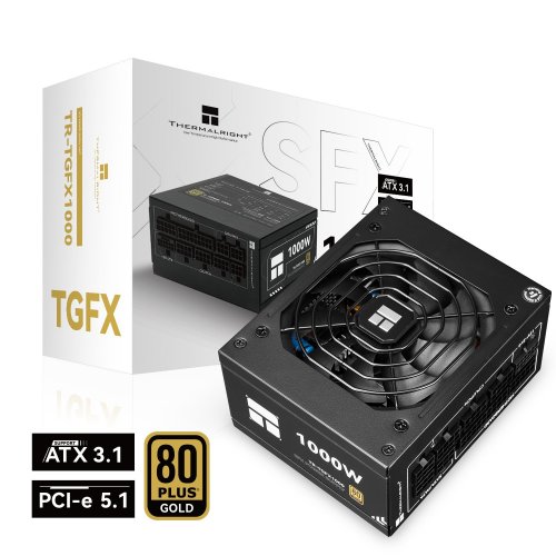 Блок живлення Thermalright TGFX-1000 1000W (TR-TGFX1000) Black купити в Україні: Київ, Львів, Хмельницький, Тернопіль, Івано-Франківськ | Перевірка сумісності, низька ціна, відгуки, характеристики від TELEMART фото