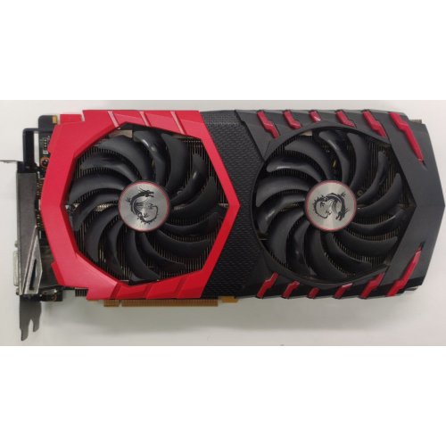 Відеокарта MSI GeForce GTX 1080 Ti Gaming X 11264MB (GTX 1080 TI GAMING X 11G) (Відновлено продавцем, 846332) купити в Україні: Київ, Львів, Хмельницький, Тернопіль, Івано-Франківськ | Перевірка сумісності, низька ціна, відгуки, характеристики від TELEMART фото