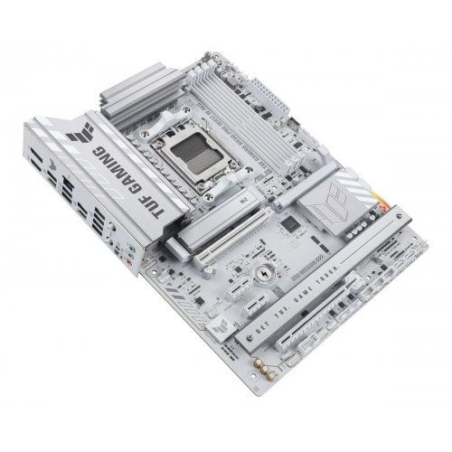 Материнская плата Asus TUF GAMING B850-PRO WIFI7 W NEO (sAM5, AMD B850) купить в Украине: Киев, Днепр, Харьков, Одесса  | Проверка совместимости, низкая цена, отзывы, характеристики от TELEMART фото