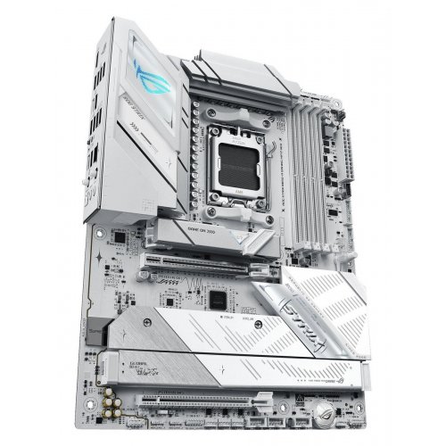 Материнська плата Asus ROG STRIX B850-A GAMING WIFI7 NEO (sAM5, AMD B850) купити в Україні: Київ, Львів, Хмельницький, Тернопіль, Івано-Франківськ | Перевірка сумісності, низька ціна, відгуки, характеристики від TELEMART фото