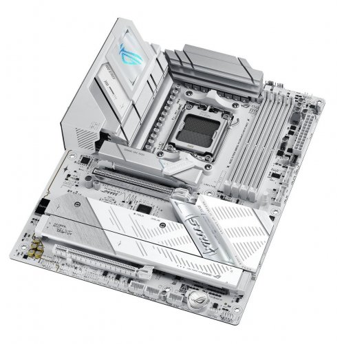 Материнська плата Asus ROG STRIX B850-A GAMING WIFI7 NEO (sAM5, AMD B850) купити в Україні: Київ, Львів, Хмельницький, Тернопіль, Івано-Франківськ | Перевірка сумісності, низька ціна, відгуки, характеристики від TELEMART фото