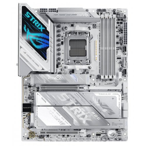 Материнська плата Asus ROG STRIX X870E-A GAMING WIFI7 NEO (sAM5, AMD X870E) купити в Україні: Київ, Львів, Хмельницький, Тернопіль, Івано-Франківськ | Перевірка сумісності, низька ціна, відгуки, характеристики від TELEMART фото