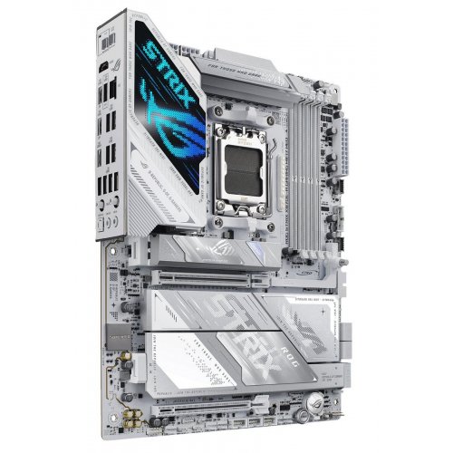 Материнська плата Asus ROG STRIX X870E-A GAMING WIFI7 NEO (sAM5, AMD X870E) купити в Україні: Київ, Львів, Хмельницький, Тернопіль, Івано-Франківськ | Перевірка сумісності, низька ціна, відгуки, характеристики від TELEMART фото