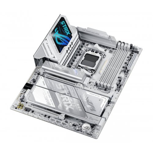 Материнська плата Asus ROG STRIX X870E-A GAMING WIFI7 NEO (sAM5, AMD X870E) купити в Україні: Київ, Львів, Хмельницький, Тернопіль, Івано-Франківськ | Перевірка сумісності, низька ціна, відгуки, характеристики від TELEMART фото