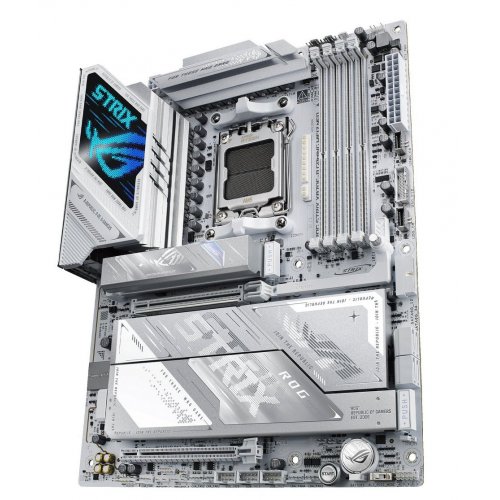 Материнська плата Asus ROG STRIX X870E-A GAMING WIFI7 NEO (sAM5, AMD X870E) купити в Україні: Київ, Львів, Хмельницький, Тернопіль, Івано-Франківськ | Перевірка сумісності, низька ціна, відгуки, характеристики від TELEMART фото