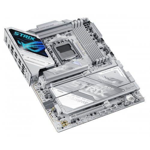 Материнська плата Asus ROG STRIX X870E-A GAMING WIFI7 NEO (sAM5, AMD X870E) купити в Україні: Київ, Львів, Хмельницький, Тернопіль, Івано-Франківськ | Перевірка сумісності, низька ціна, відгуки, характеристики від TELEMART фото