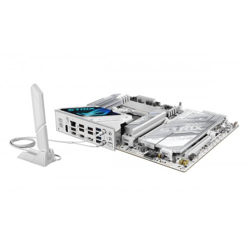 Материнська плата Asus ROG STRIX X870E-A GAMING WIFI7 NEO (sAM5, AMD X870E) купити в Україні: Київ, Львів, Хмельницький, Тернопіль, Івано-Франківськ | Перевірка сумісності, низька ціна, відгуки, характеристики від TELEMART фото