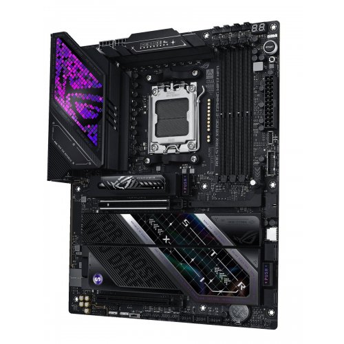 Материнська плата Asus ROG STRIX X870E-E GAMING WIFI7 NEO (sAM5, AMD X870E) купити в Україні: Київ, Львів, Хмельницький, Тернопіль, Івано-Франківськ | Перевірка сумісності, низька ціна, відгуки, характеристики від TELEMART фото