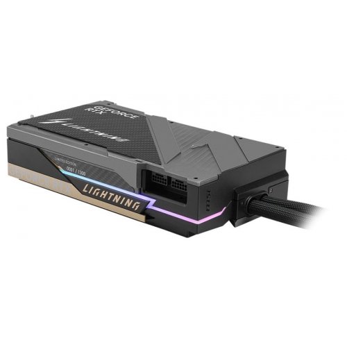 Видеокарта MSI GeForce RTX 5090 LIGHTNING Z 32768MB (RTX 5090 32G LIGHTNING Z) купить в Украине: Киев, Днепр, Харьков, Одесса  | Проверка совместимости, низкая цена, отзывы, характеристики от TELEMART фото