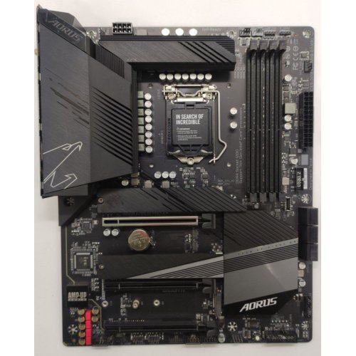 Материнская плата Gigabyte B560M AORUS PRO AX (s1200, Intel B560) (Восстановлено продавцом, 846494) купить в Украине: Киев, Днепр, Харьков, Одесса  | Проверка совместимости, низкая цена, отзывы, характеристики от TELEMART фото