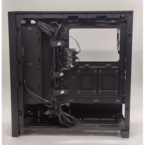 Корпус Corsair iCUE 4000X RGB Tempered Glass без БП (CC-9011204-WW) Black (Відновлено продавцем, 846495) купити в Україні: Київ, Львів, Хмельницький, Тернопіль, Івано-Франківськ | Перевірка сумісності, низька ціна, відгуки, характеристики від TELEMART фото