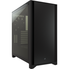 Корпус Corsair 4000D Tempered Glass без БП (CC-9011198-WW) Black (Відновлено продавцем, 846496)