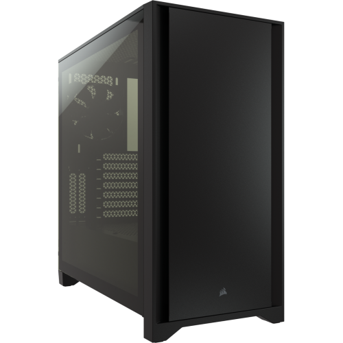 Корпус Corsair 4000D Tempered Glass без БП (CC-9011198-WW) Black (Восстановлено продавцом, 846496) купить в Украине: Киев, Днепр, Харьков, Одесса  | Проверка совместимости, низкая цена, отзывы, характеристики от TELEMART фото