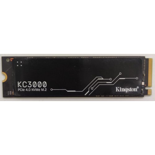 Ssd-диск Kingston KC3000 3D NAND TLC 1TB M.2 (2280 PCI-E) NVMe x4 (SKC3000S/1024G) (Восстановлено продавцом, 846497) купить в Украине: Киев, Днепр, Харьков, Одесса  | Проверка совместимости, низкая цена, отзывы, характеристики от TELEMART фото