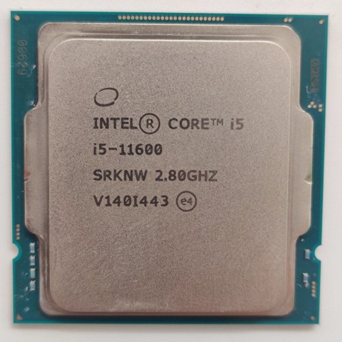 Процесор Intel Core i5-11600 2.8(4.8)GHz 12MB s1200 Tray (CM8070804491513) (Відновлено продавцем, 846510) купити в Україні: Київ, Львів, Хмельницький, Тернопіль, Івано-Франківськ | Перевірка сумісності, низька ціна, відгуки, характеристики від TELEMART фото