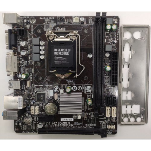 Материнская плата Gigabyte GA-H81M-S2V (s1150, Intel H81) (Восстановлено продавцом, 846589) купить в Украине: Киев, Днепр, Харьков, Одесса  | Проверка совместимости, низкая цена, отзывы, характеристики от TELEMART фото