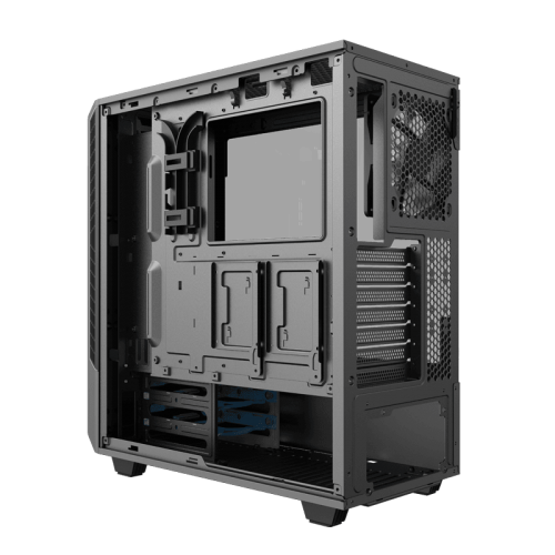 Корпус GAMEMAX T802-E Panda ECO Tempered Glass без БП Black/Silver (Восстановлено продавцом, 846633) купить в Украине: Киев, Днепр, Харьков, Одесса  | Проверка совместимости, низкая цена, отзывы, характеристики от TELEMART фото