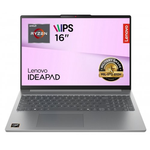 Ноутбук Lenovo IdeaPad Slim 5 16ARP10 (83HU003ARA) Luna Grey купить в Украине: Киев, Днепр, Харьков, Одесса  | Низкая цена, отзывы, характеристики от TELEMART фото