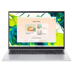 Ноутбук Acer Aspire Go 16 AG16-71P (NX.JTHEU.00A) Pure Silver / 16″ (1920x1200, IPS) / Intel Core 5 120U (0.9-5.0 ГГц), 10 ядер / Intel Graphics / 32 ГБ (DDR5) / 1024 ГБ (SSD) / Без ОС