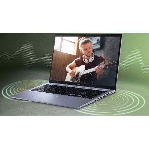 Ноутбук Asus Vivobook 15 M1502YA-NJ151 (90NB0X22-M01NA0) Cool Silver купить в Украине: Киев, Днепр, Харьков, Одесса  | Низкая цена, отзывы, характеристики от TELEMART фото
