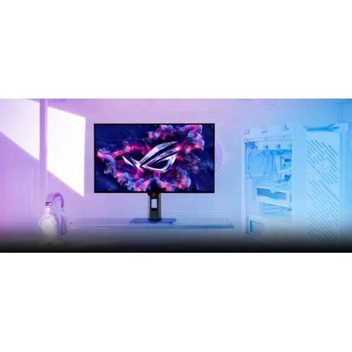 Монітор Asus 26.5" ROG Strix XG27AQDMGR (90LM0CC0-B01171) Black купити в Україні: Київ, Львів, Хмельницький, Тернопіль, Івано-Франківськ | Низька ціна, відгуки, характеристики від TELEMART фото