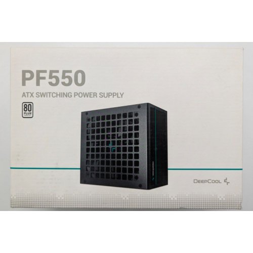Блок питания Deepcool PF550 550W (R-PF550D-HA0B-EU) (Восстановлено продавцом, 846823) купить в Украине: Киев, Днепр, Харьков, Одесса  | Проверка совместимости, низкая цена, отзывы, характеристики от TELEMART фото