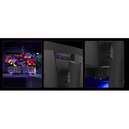 Монитор MSI 34" MPG 341CQR QD-OLED X36 Black купить в Украине: Киев, Днепр, Харьков, Одесса  | Низкая цена, отзывы, характеристики от TELEMART фото