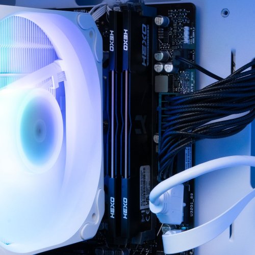 Компьютер HEXO Gaming TwinFront Pro+ (HGP-TF560XN5060-D432S1TWH) White купить в Украине: Киев, Днепр, Харьков, Одесса  | Низкая цена, отзывы, характеристики от TELEMART фото