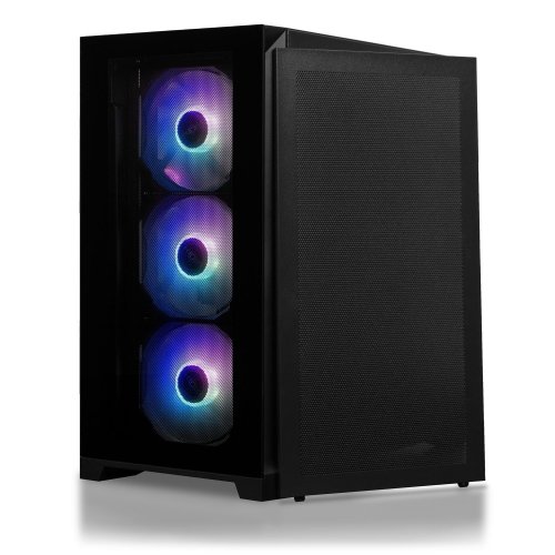 Компьютер HEXO Gaming TwinFront Pro+ (HGP-TF560XN5060-D432S1TBK) Black купить в Украине: Киев, Днепр, Харьков, Одесса  | Низкая цена, отзывы, характеристики от TELEMART фото