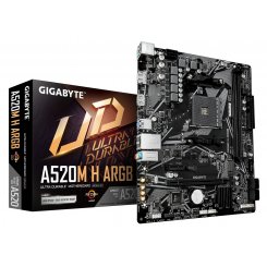 Материнская плата Gigabyte A520M H ARGB (sAM4, AMD A520)