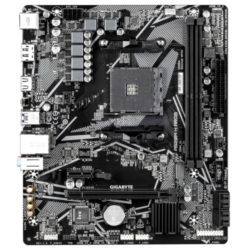 Материнская плата Gigabyte A520M H ARGB (sAM4, AMD A520) купить в Украине: Киев, Днепр, Харьков, Одесса  | Проверка совместимости, низкая цена, отзывы, характеристики от TELEMART фото