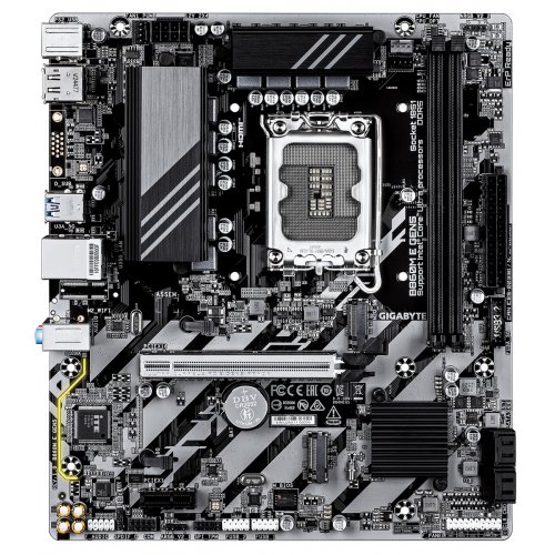Материнская плата Gigabyte B860M E GEN5 (s1851, Intel B860) купить в Украине: Киев, Днепр, Харьков, Одесса  | Проверка совместимости, низкая цена, отзывы, характеристики от TELEMART фото