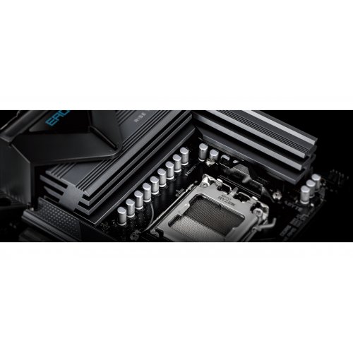 Материнська плата Gigabyte X870E EAGLE X3D WIFI7 (sAM5, AMD X870E) купити в Україні: Київ, Львів, Хмельницький, Тернопіль, Івано-Франківськ | Перевірка сумісності, низька ціна, відгуки, характеристики від TELEMART фото